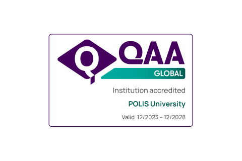POLIS University IQR badge 2