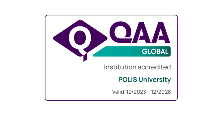 POLIS University IQR badge 2