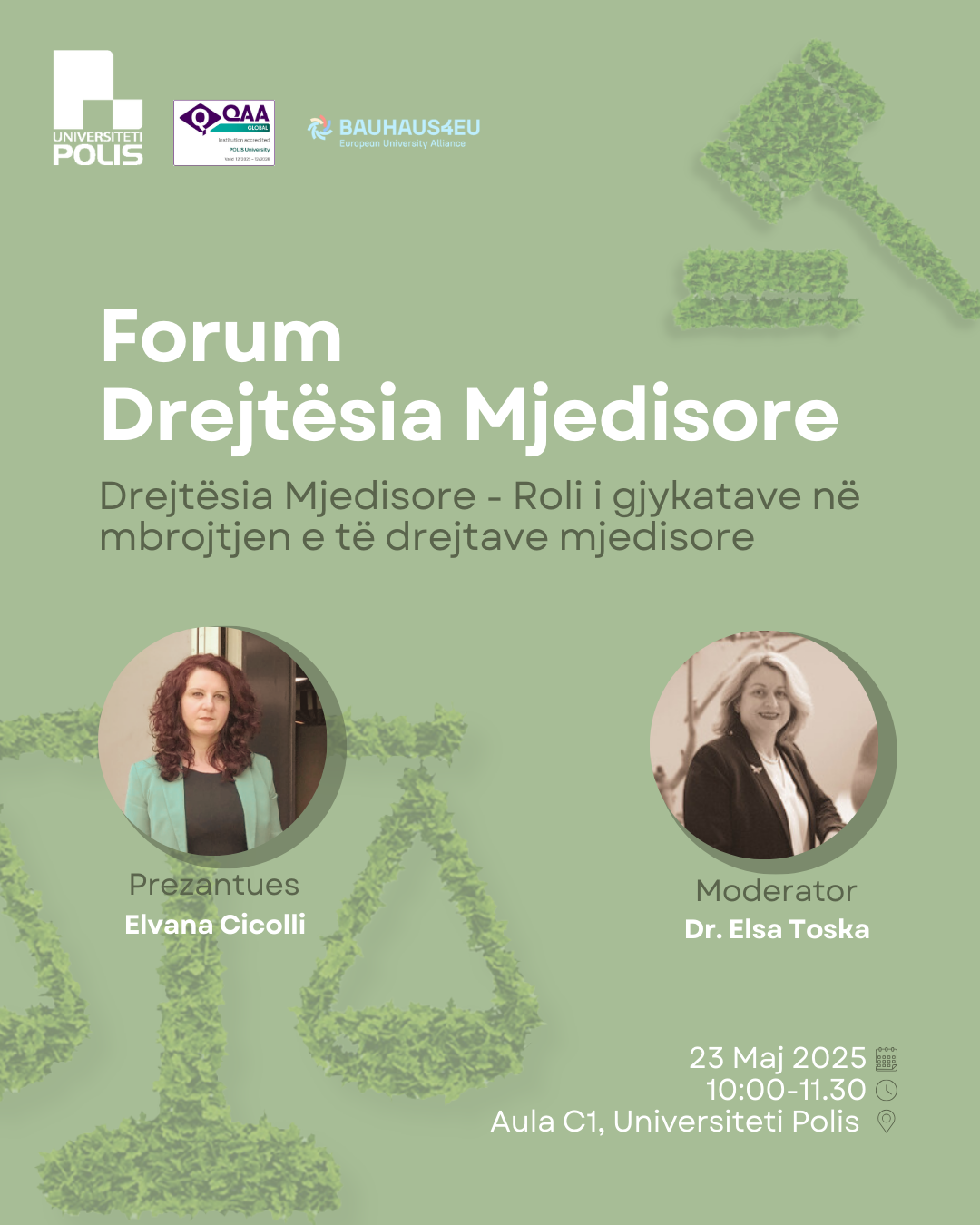 Poster - Drejtesia mjedisore