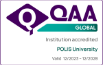 POLIS University IQR badge